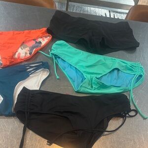 Colorful Bikini Bottoms Set